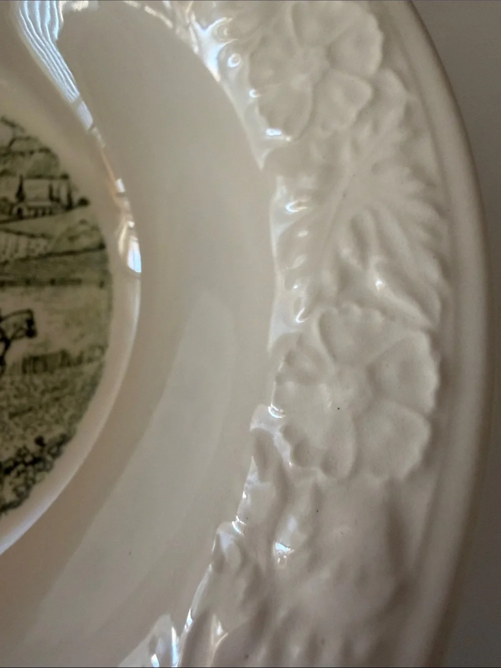 VTG Taylor Smith & Taylor “Pastoral” fruit/dessert bowl